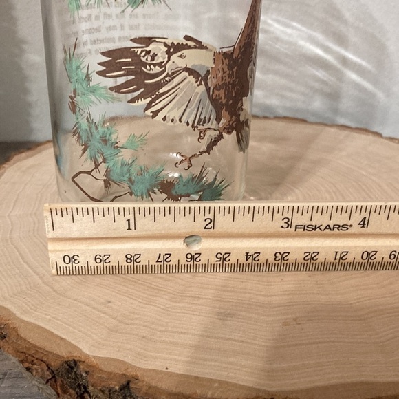 VINTAGE BURGER CHEF "THE BALD EAGLE" 1978 ENDANGERED SPECIES COLLECTORS Glass - Picture 13 of 13